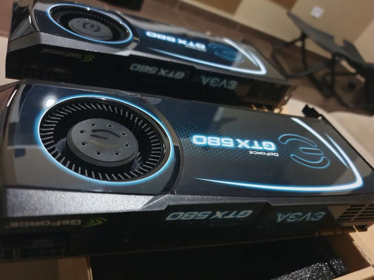 2 Placas de vídeo geforce GTX 580 3GB/384bits Evga - NVIDIA<br> - Foto 2