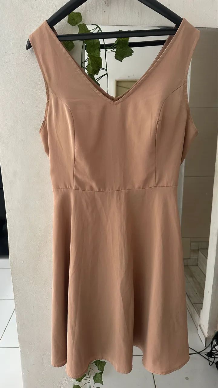 Vestido cor nude - Foto 2