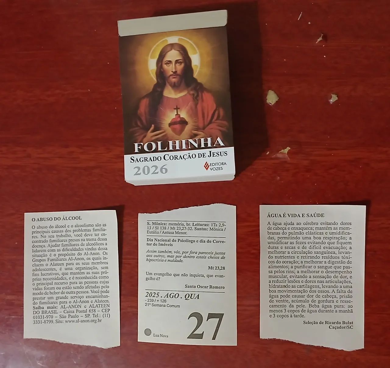 Folinha Sagrado Coração  de Jesus  2026 - Foto 2