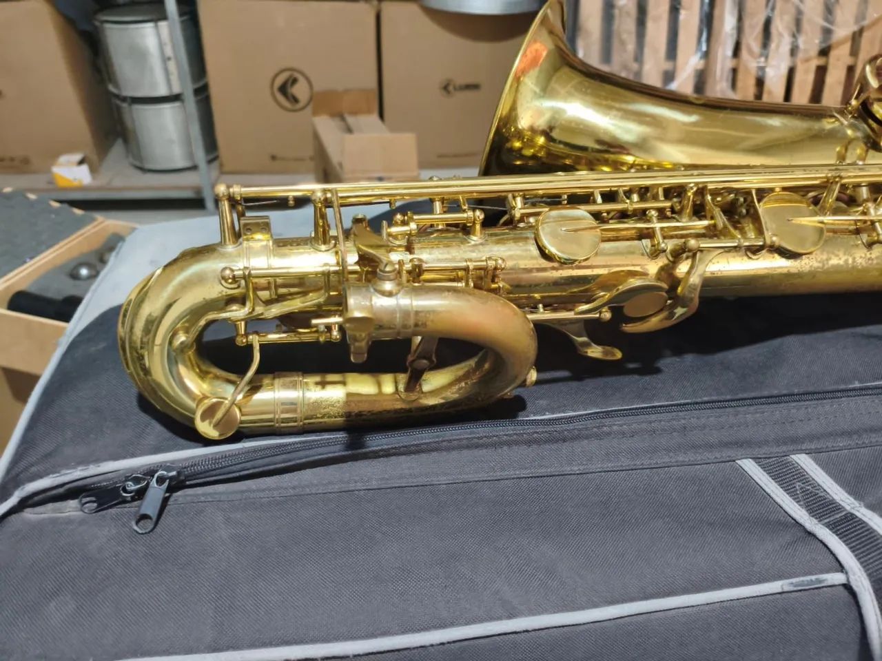 Sax Barítono Mib Harmonics novo - Foto 3