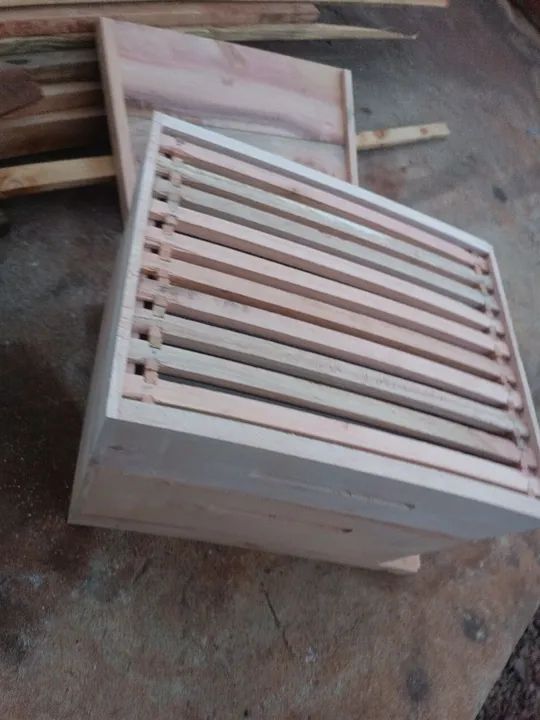 Caixa padrão langstroth para abelha apis - Foto 5