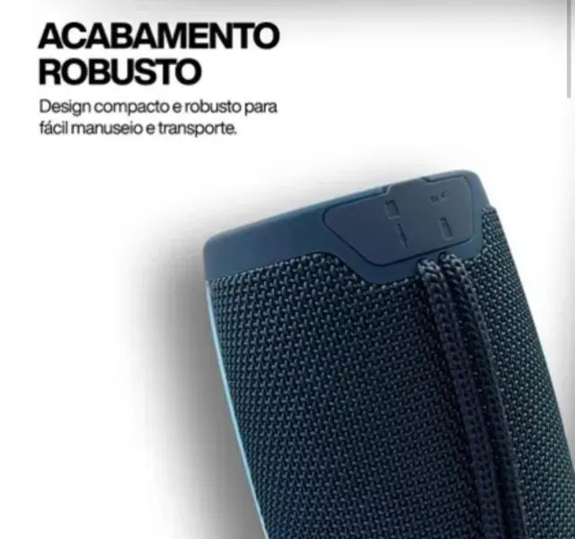 Caixa De Som Bluethooth Rgb Aux Portátil Som Alto - Foto 4