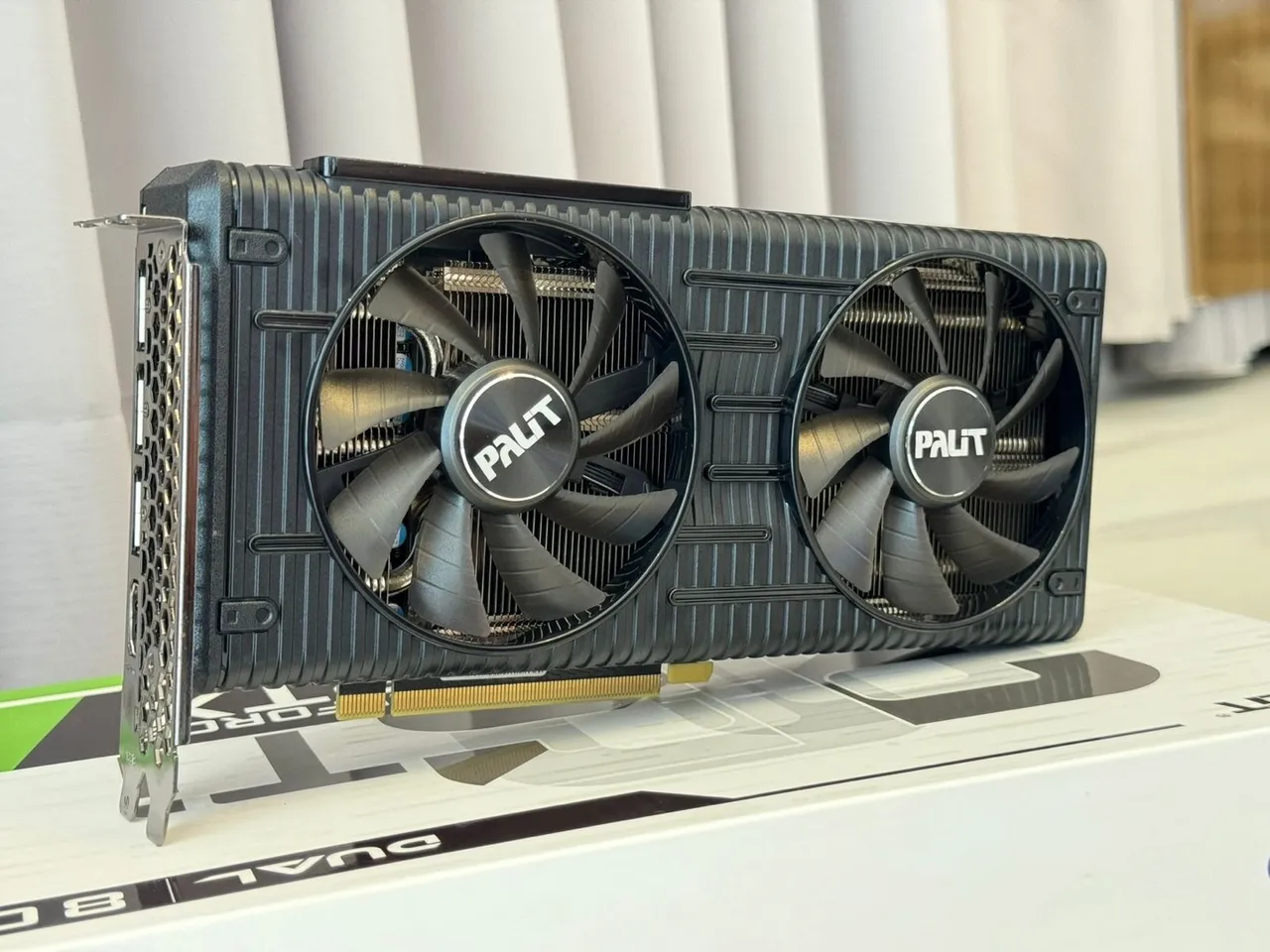 Placa de Vídeo Palit GeForce RTX 3060 Ti Dual 8GB