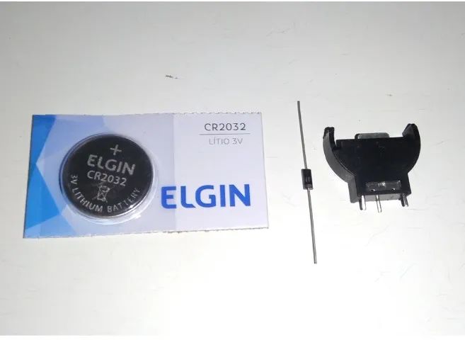 Mod Bateria Dreamcast Bateria + suporte + diodo 1N4007 para sega Dreamcast