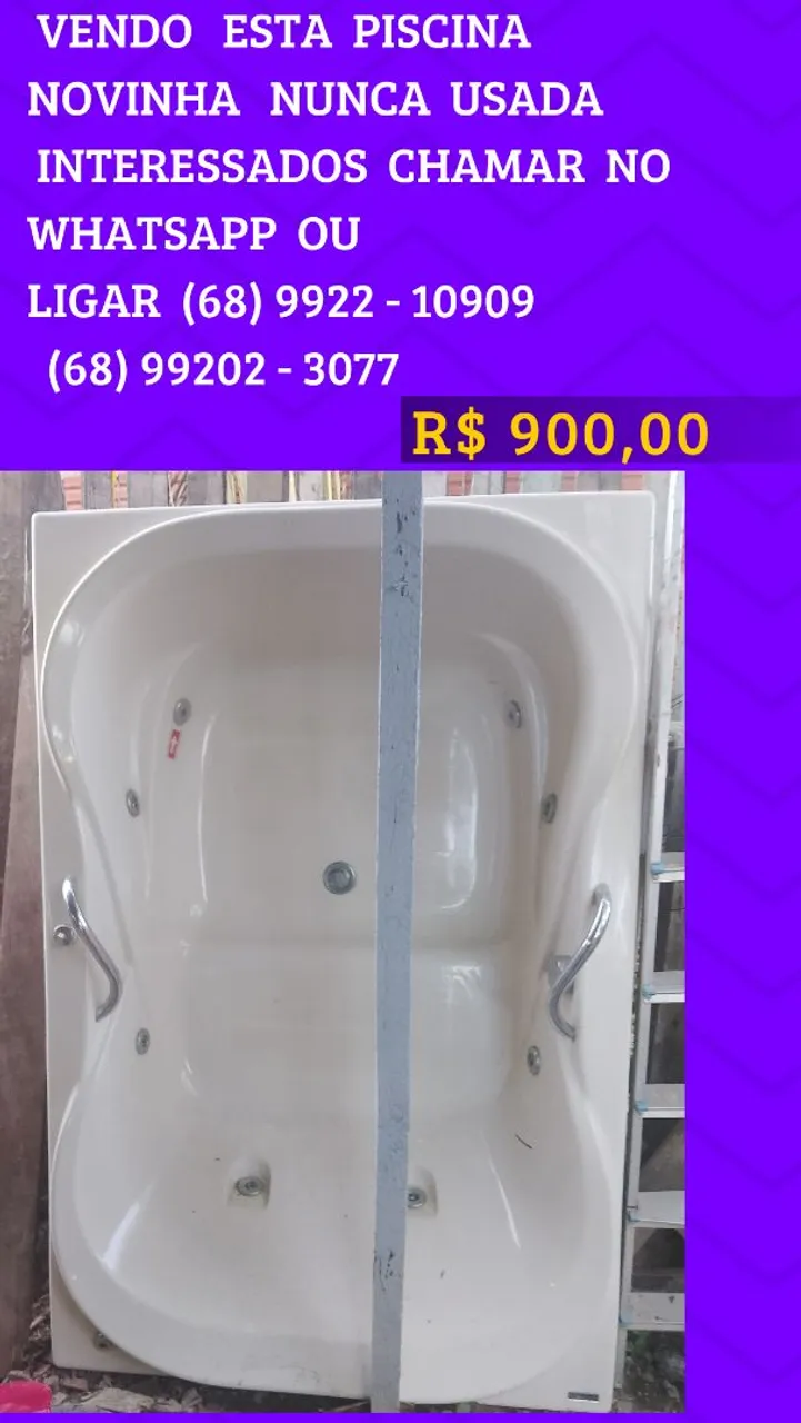 Piscina Novinha Nunca Usada - Oportunidade!