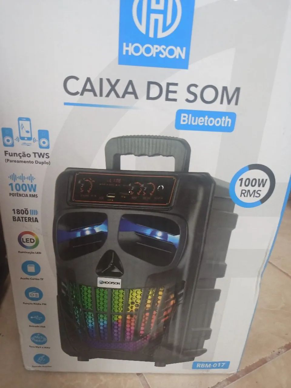 Caixa nova 100W potencia real em RMS - Foto 3