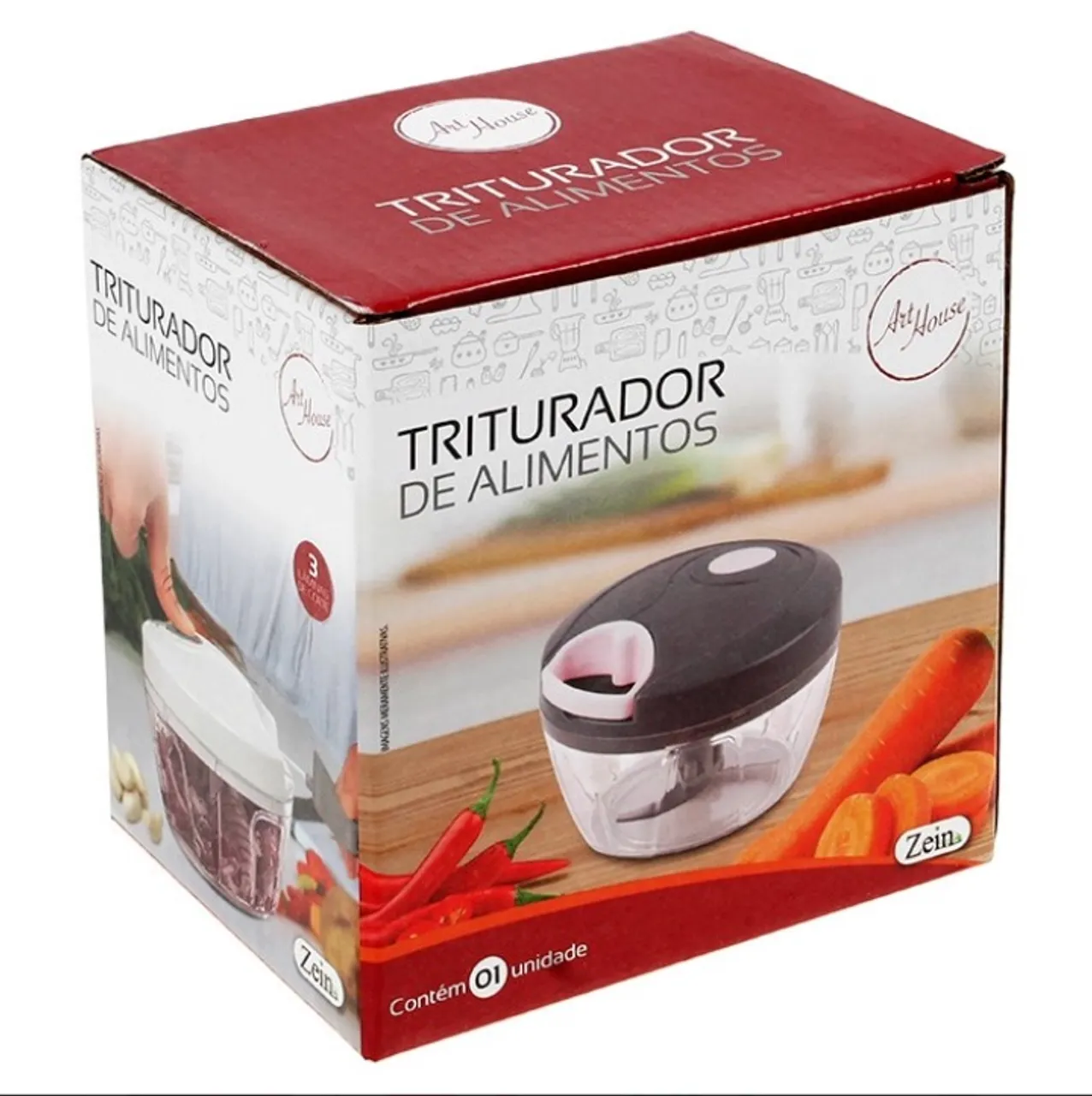 Triturador de alimentos 500 ml