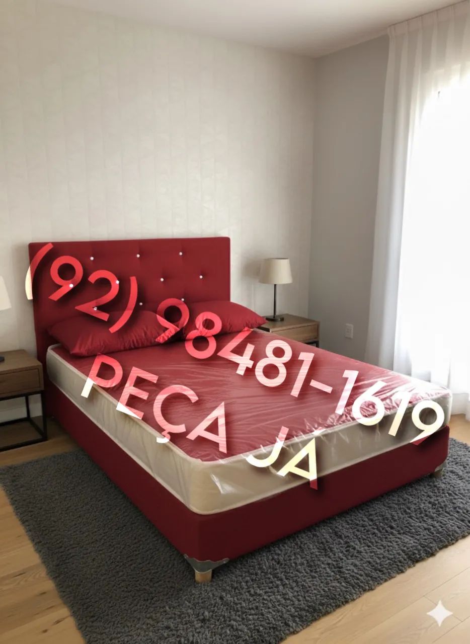 CAMA BOX CASAL - ENTREGA GRÁTIS ?