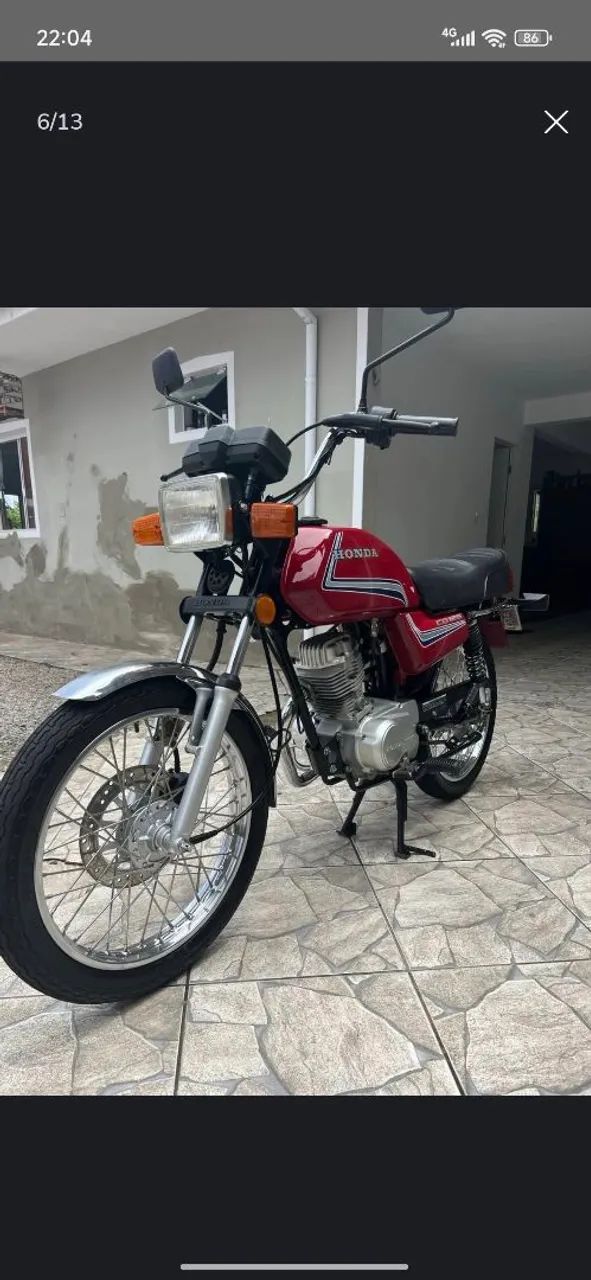 Honda CG 125 vermelha  - Foto 10