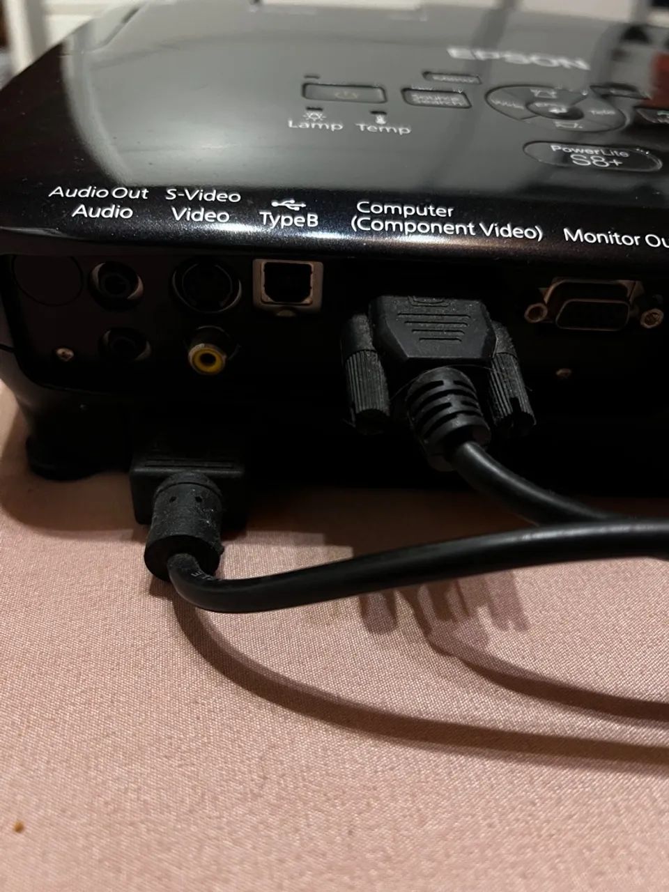 Projetor Epson 3LCD - Ótima Imagem, pouco usado, excelente estado.  - Foto 6