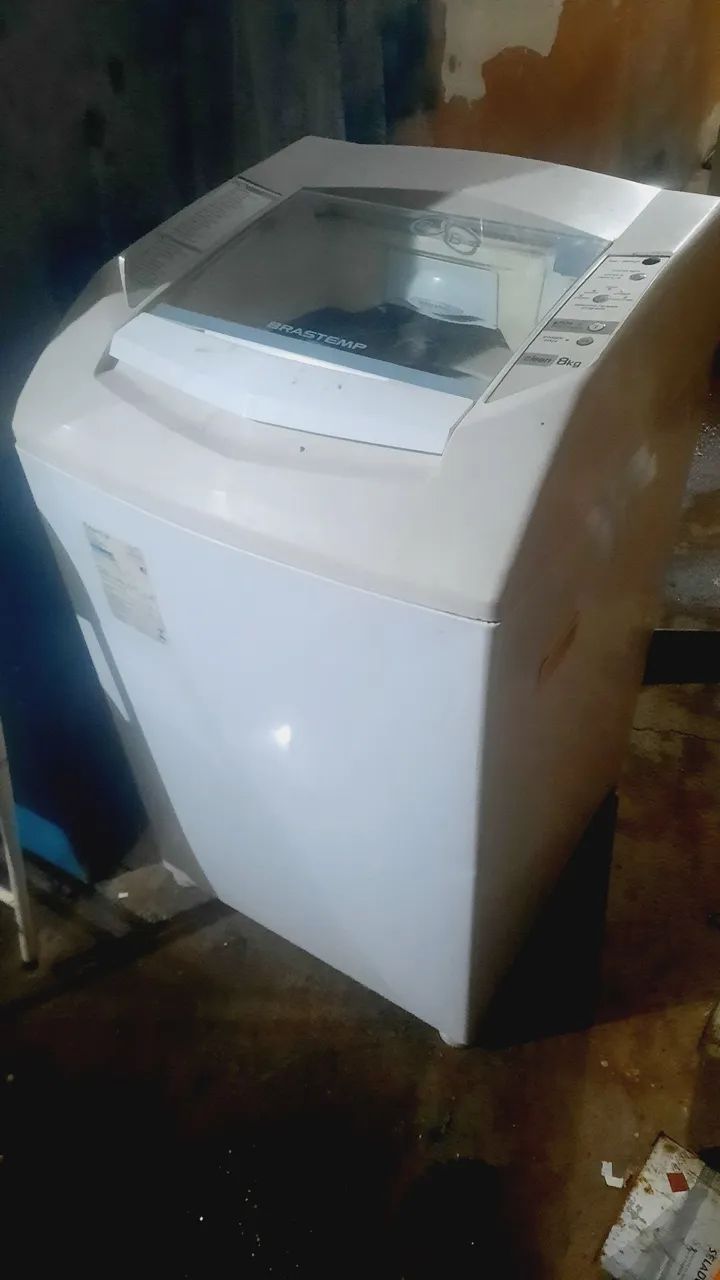 Máquina de lavar Brastemp 8kg