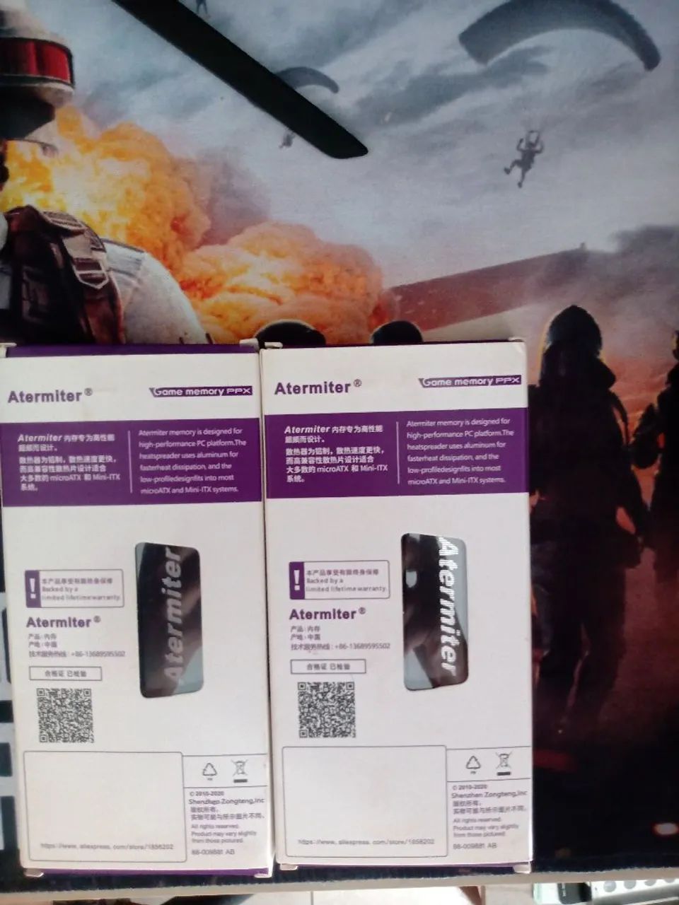 Memória RAM Atermiter 8GB DDR4 REG ECC