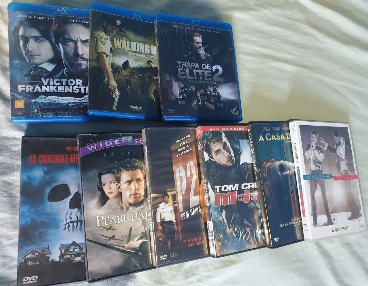 Filmes em Blu-Ray e DVD