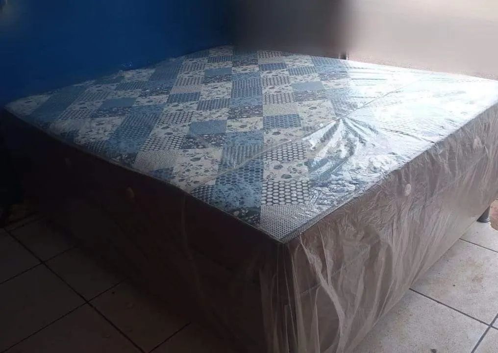 Cama casal molas ensacada com preço de fábrica entrega no mesmo dia é grátis  - Foto 3