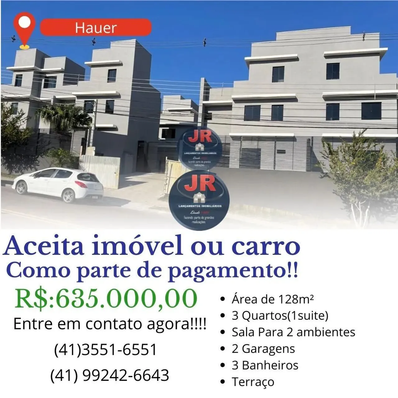 Sobrados em condominio a venda no bairro Hauer em curitiba