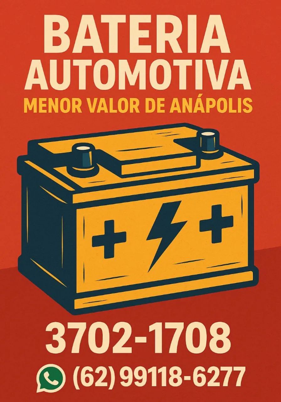 Bateria 105Ah e 110Ah Nova  - Promoção em Anápolis  - Foto 3