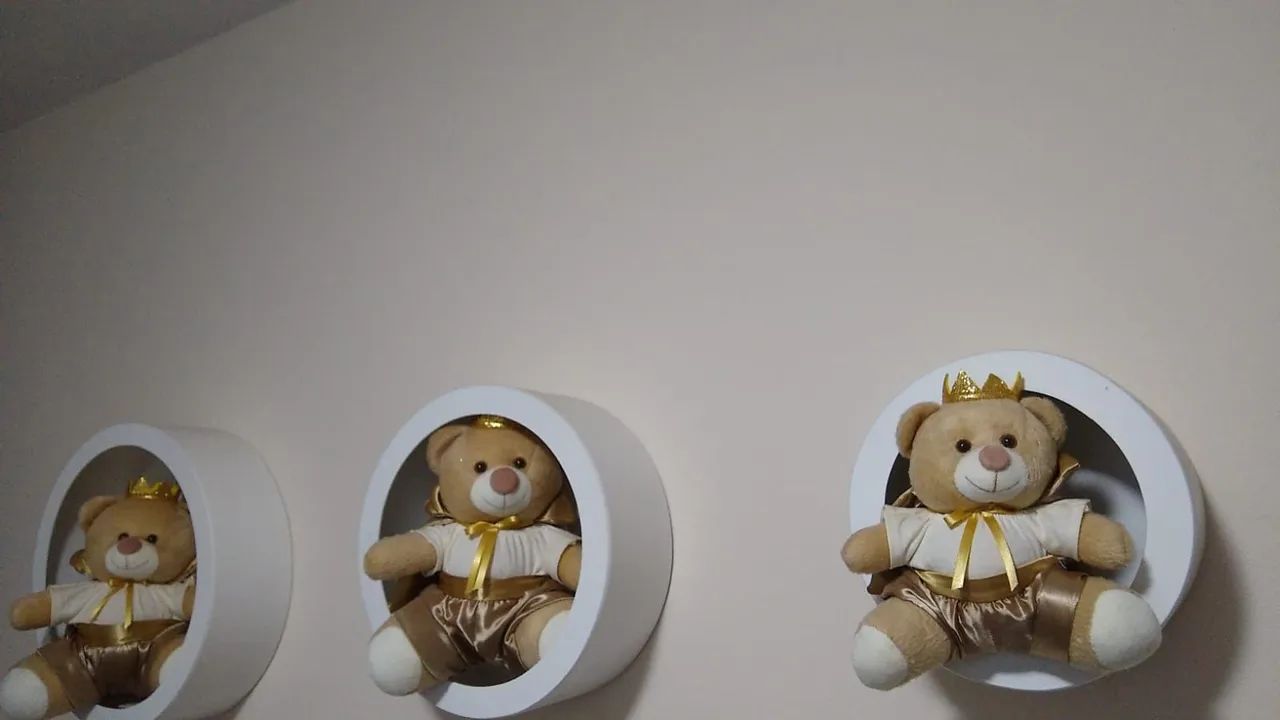 Nicho Infantil Principe e Kit Higiene com Abajour