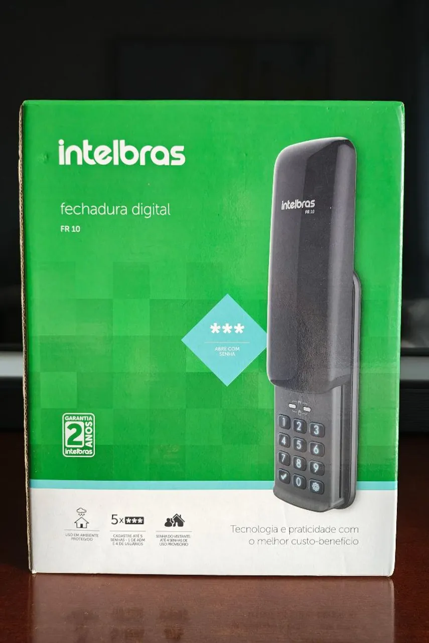 Fechadura Digital Intelbras FR 10