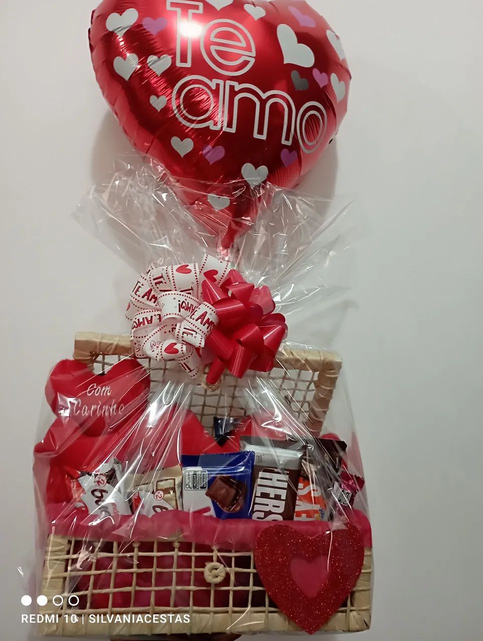 Cesta de Presente Romântica - Gastronomia e Hotelaria - Foto 3