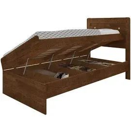 Cama de solteiro com bau - Foto 2