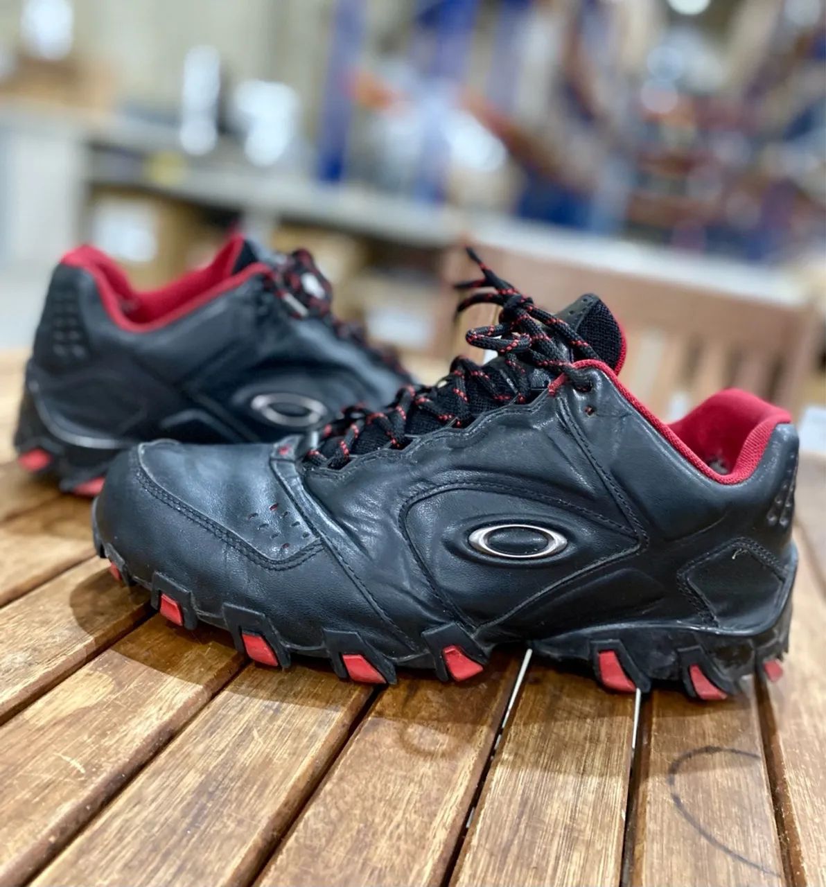 Oakley Teeth Oakley Hardshell Cinza E Azul Oakley Cano Alto Bota