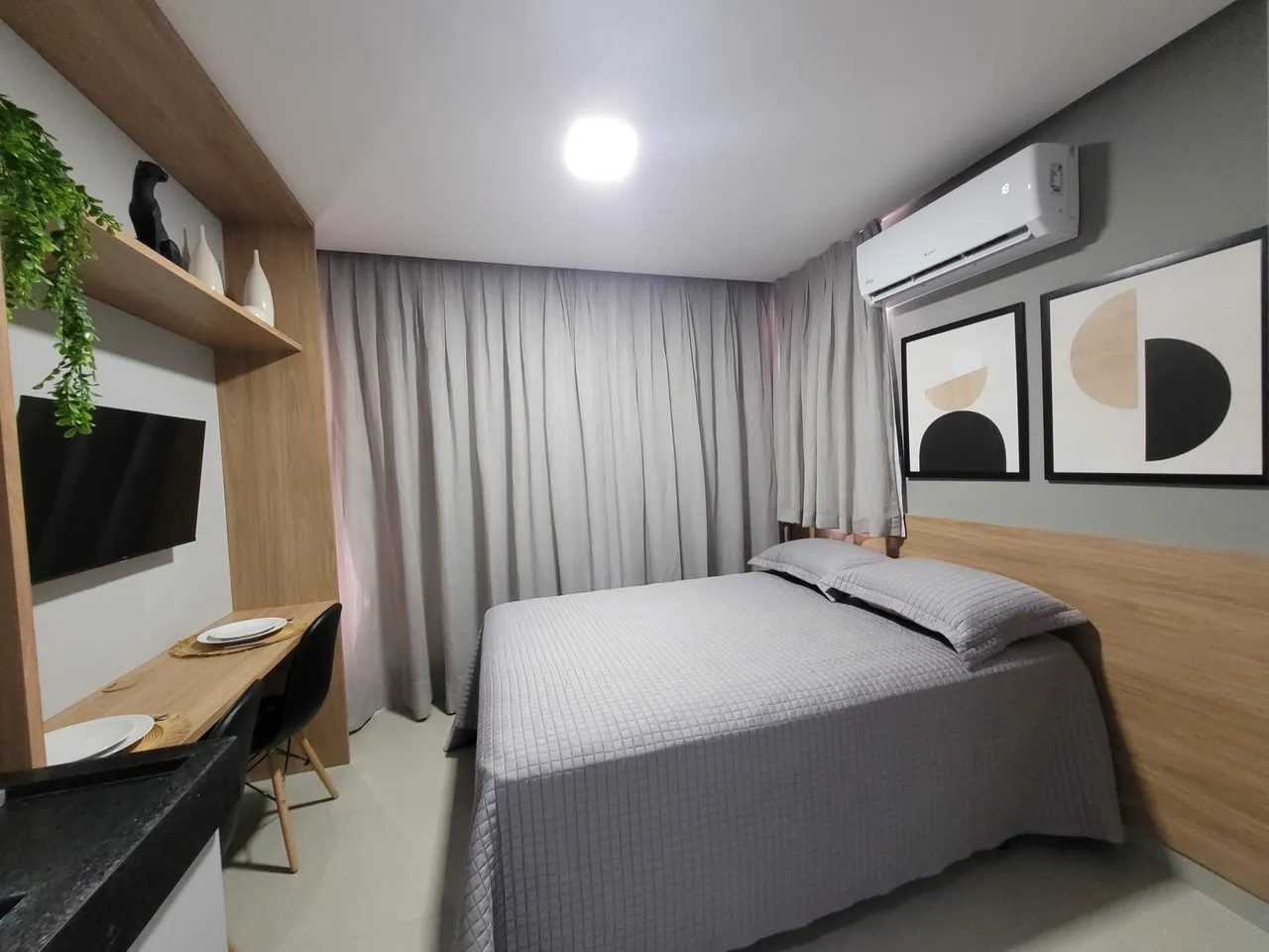 Flat mobiliado p/ aluguel no Bessa a 30 metros do mar em João Pessoa - PB