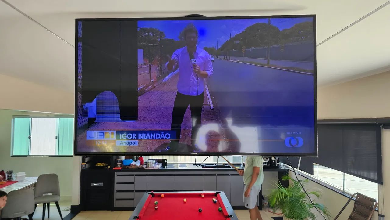 Tv 55 smart tela quebrada - Foto 2