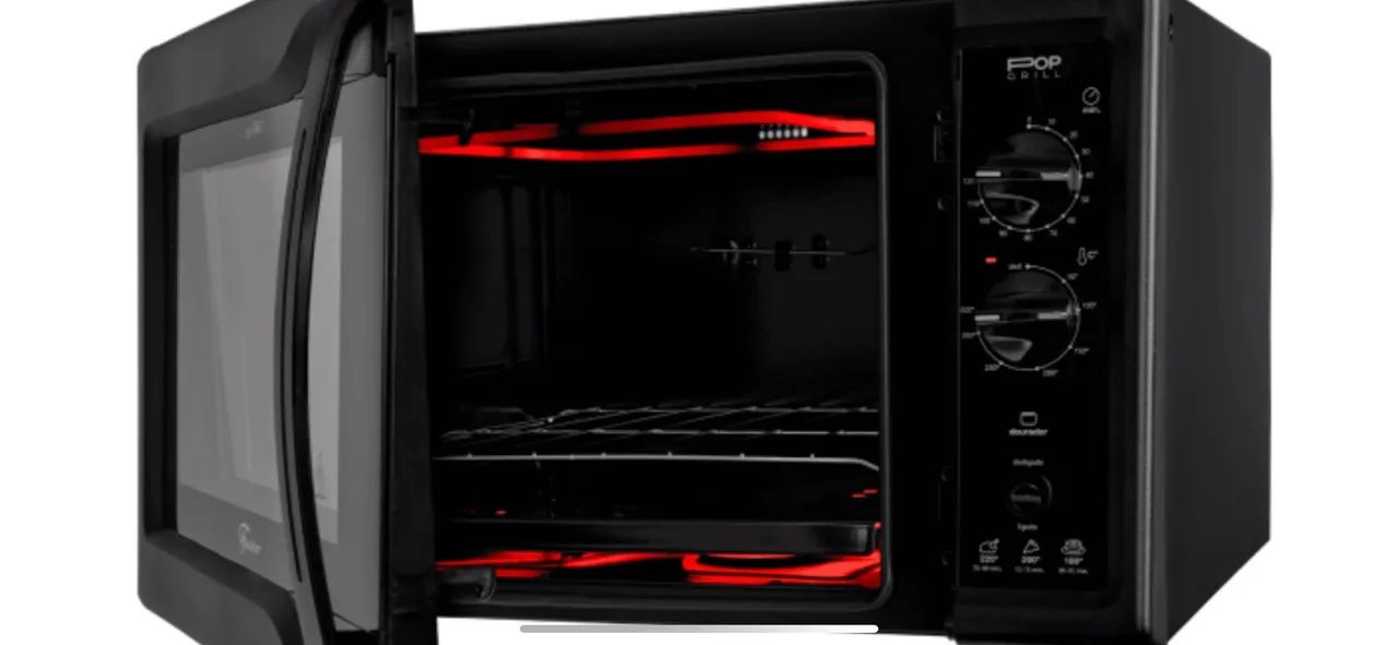 Forno Elétrico Fischer Pop Grill 44 Litros 220 V - Foto 2