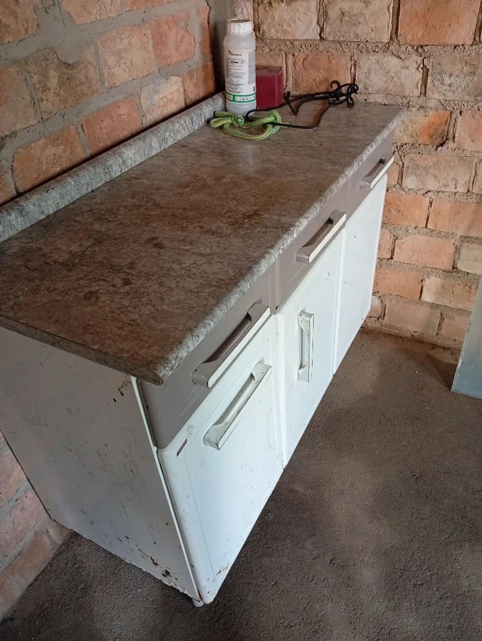 Armário de Cozinha Branco Usado - Foto 2