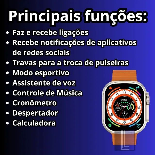 N9 ultra 4 pulseiras - Foto 2