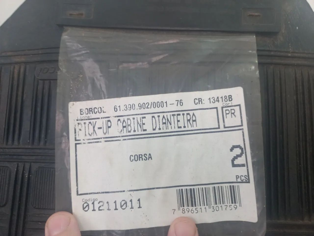 Tapete borcol pick up corsa novo - Foto 3