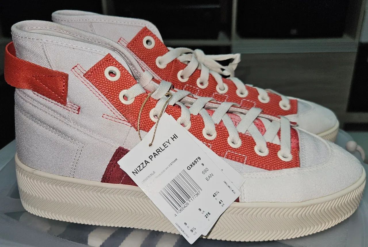 Tênis Adidas Nizza Parley Hi - Tamanho 41 - Calçados Esportivos