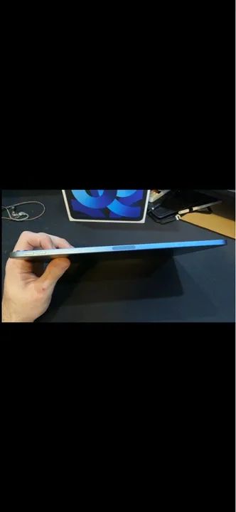 iPad Air 5ª geração - 64GB - Azul - Foto 3