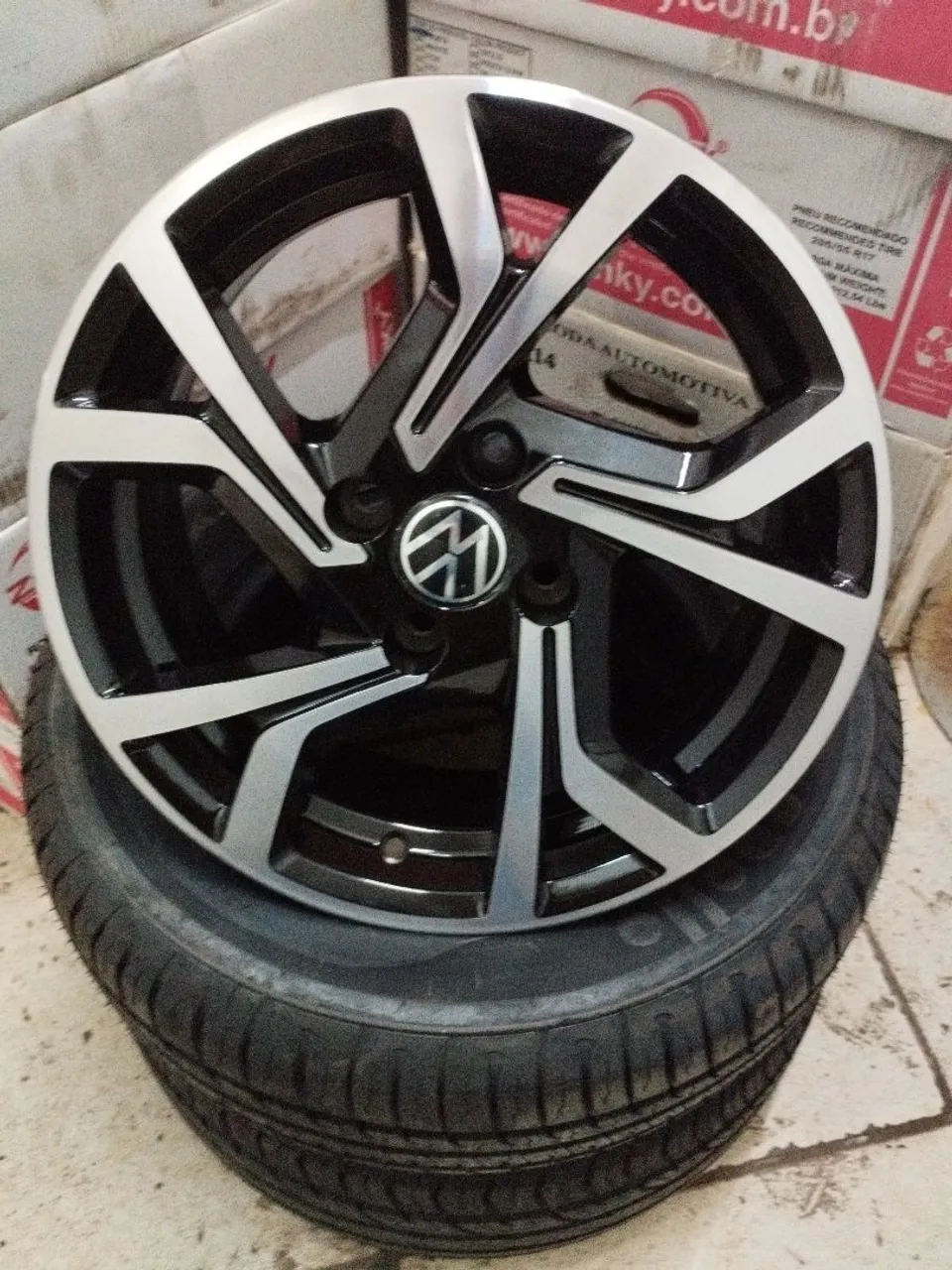Rodas do polo GTS aro 15