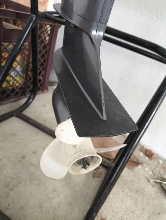 Conjunto Barco de alumínio 4.5mt + Motor Yamaha 8hpFiorio - Foto 7