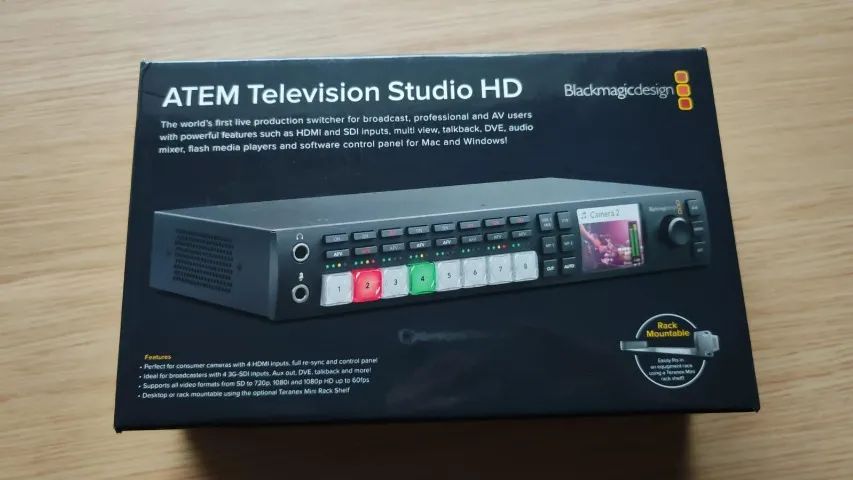 BLACKMAGIC DESIGN ATEM TELEVISION STUDIO HD PRONTA