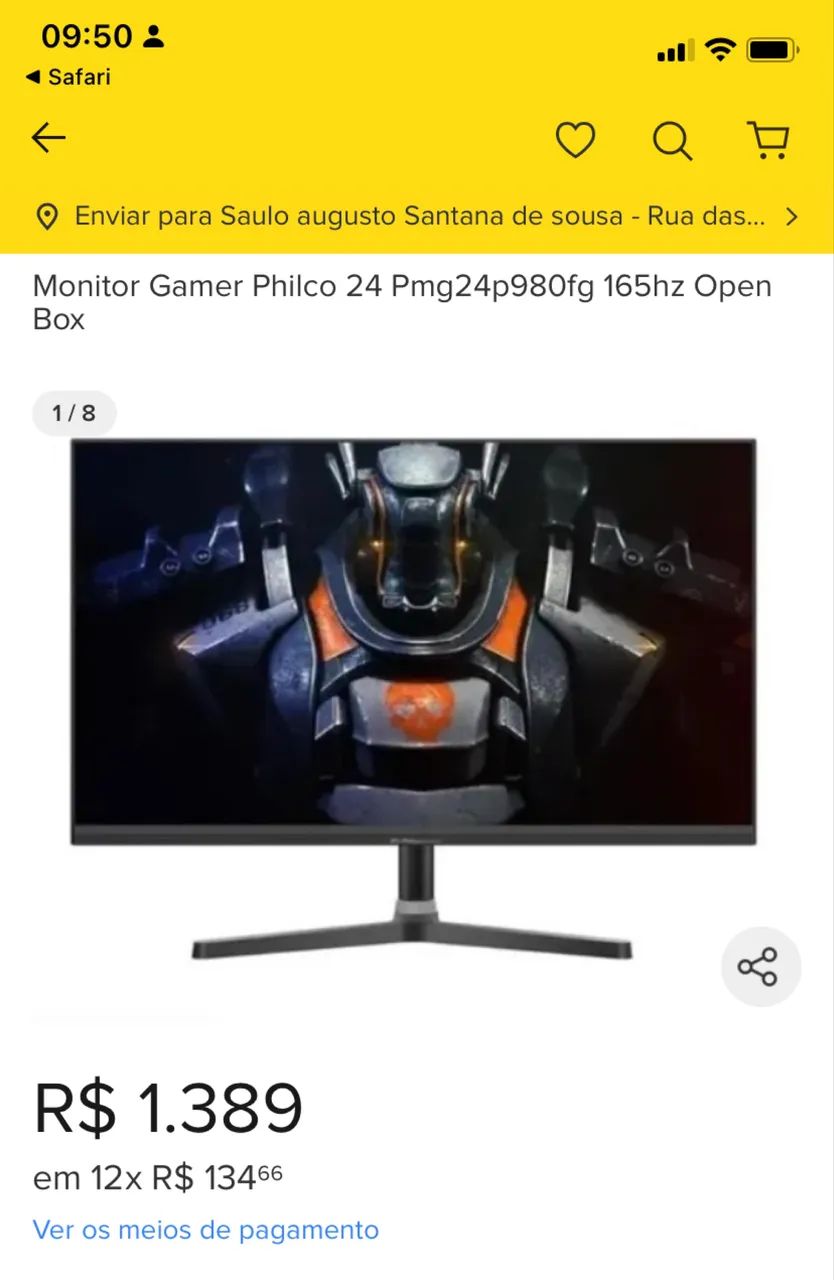 Monitor gamer Philco gaming 165hz  - Foto 5