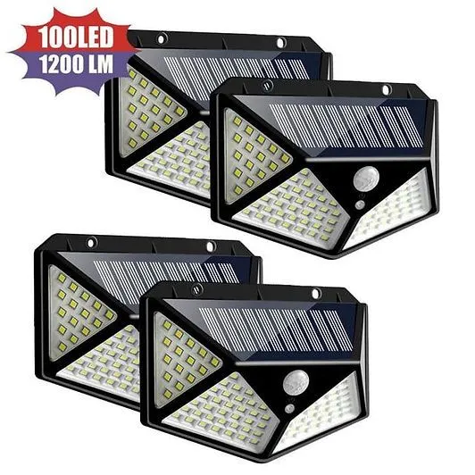 Refletor lED lampada Solar 1200LM luminária