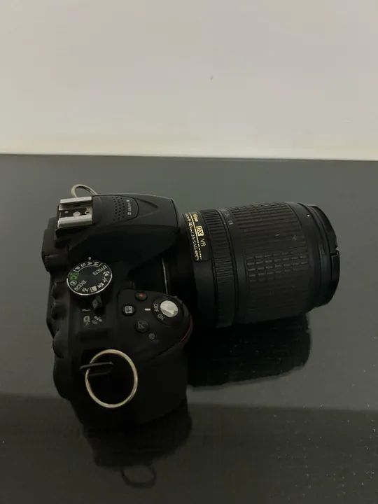 Vendo Câmera Digital Nikon 5300 + lente Nikon AF-S DX Nikon 18-140mm f/3.5-5.6 GED VR - Foto 2