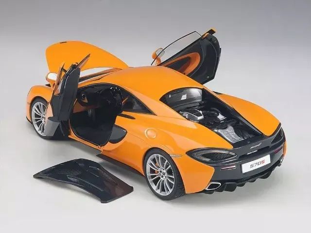 Autoart Mclaren 570S Laranja 1/18 - Miniatura - Hobbies e coleções Autoart Mclaren 570S Laranja 1/18 - Miniatura - Hobbies e coleções