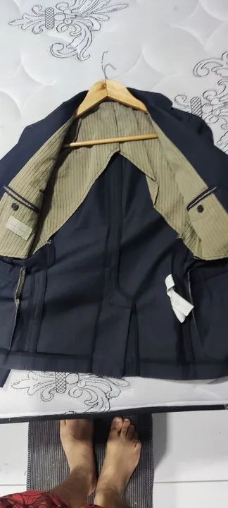 Blazer Zara Masculino Cor Grafite  - Foto 5