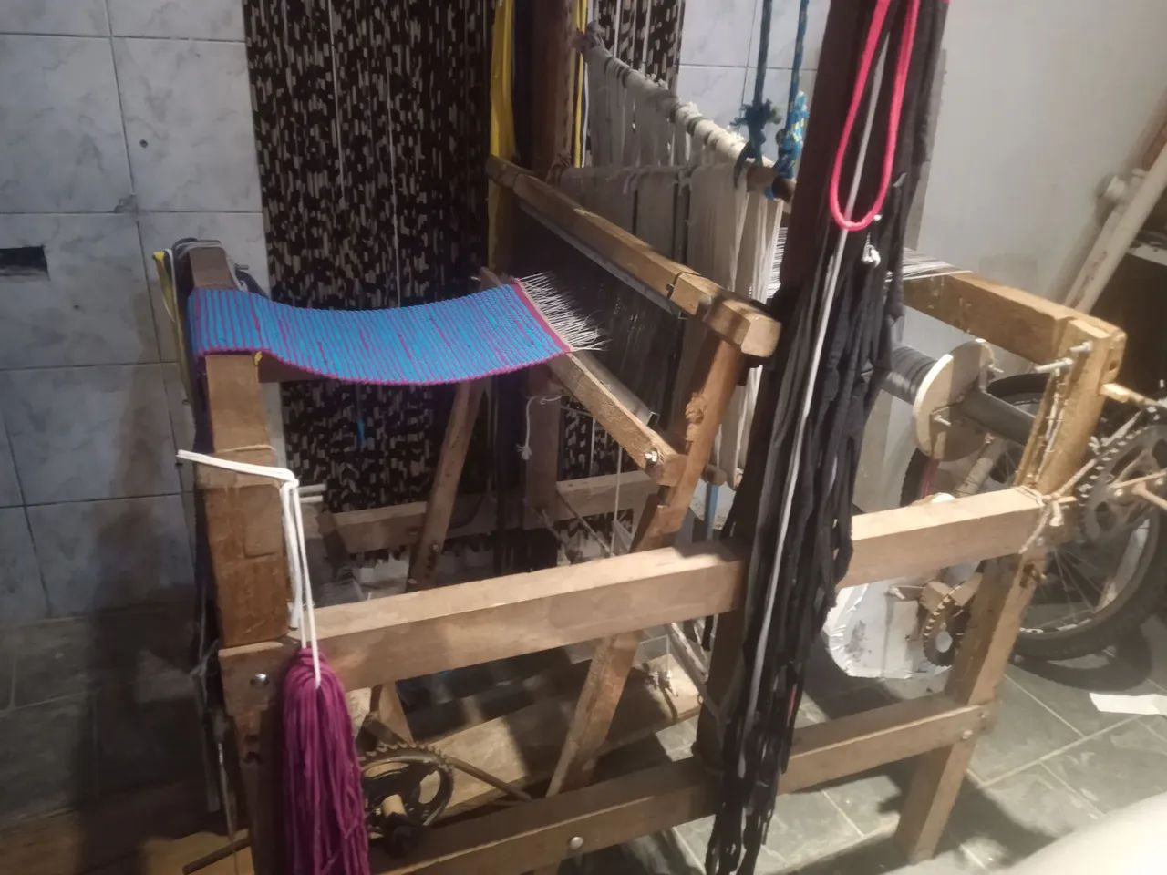 Tear para confecção de tapetes,passadeiras e caminho de mesa.