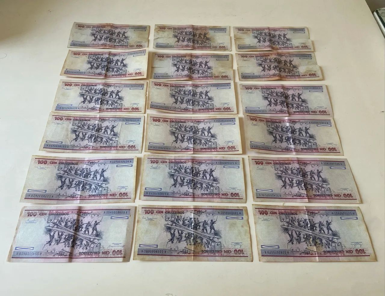18 cédulas de 100 cruzeiros - Duque de Caxias - Foto 5