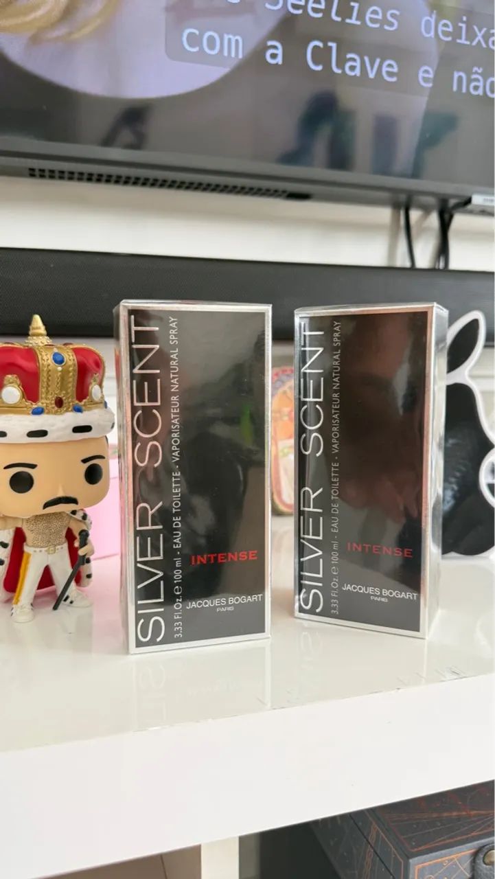 Perfume Jacques Bogart Silver Scent Intense ORIGINAL SOMOS LOJA - Foto 2