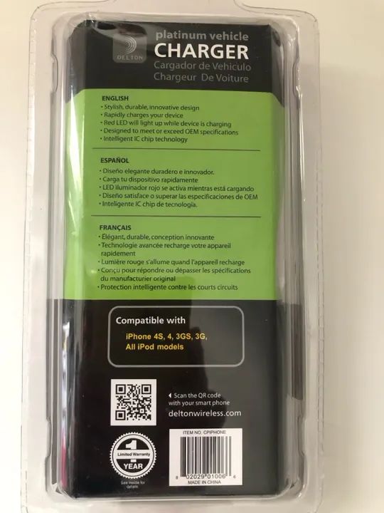 Carregador Automotivo IPhone ou IPod - Foto 3