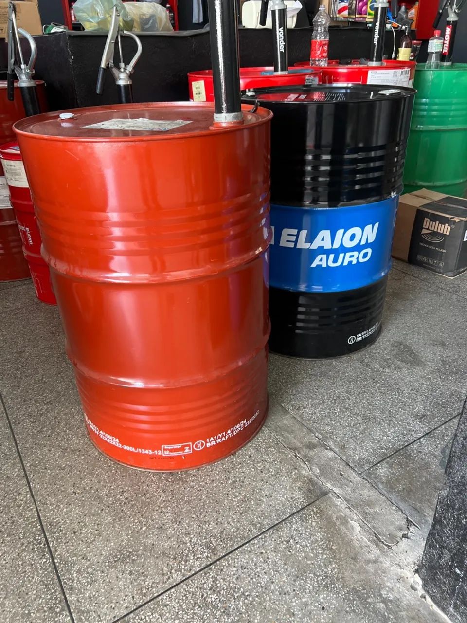 Tonel de óleo 200L vazio  - Foto 2