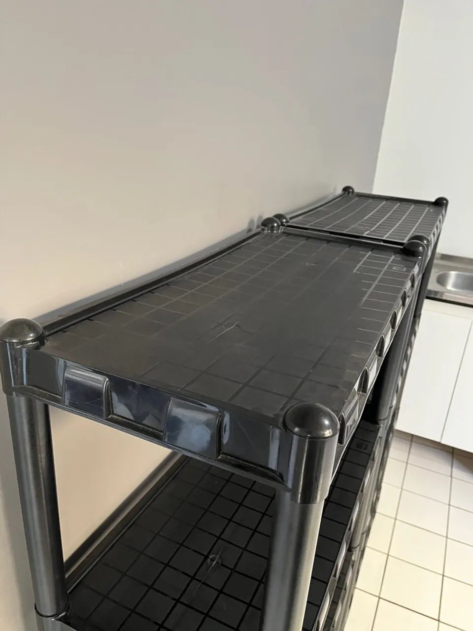 Estante Plástica Modular com 4 prateleiras desmontável - Foto 3