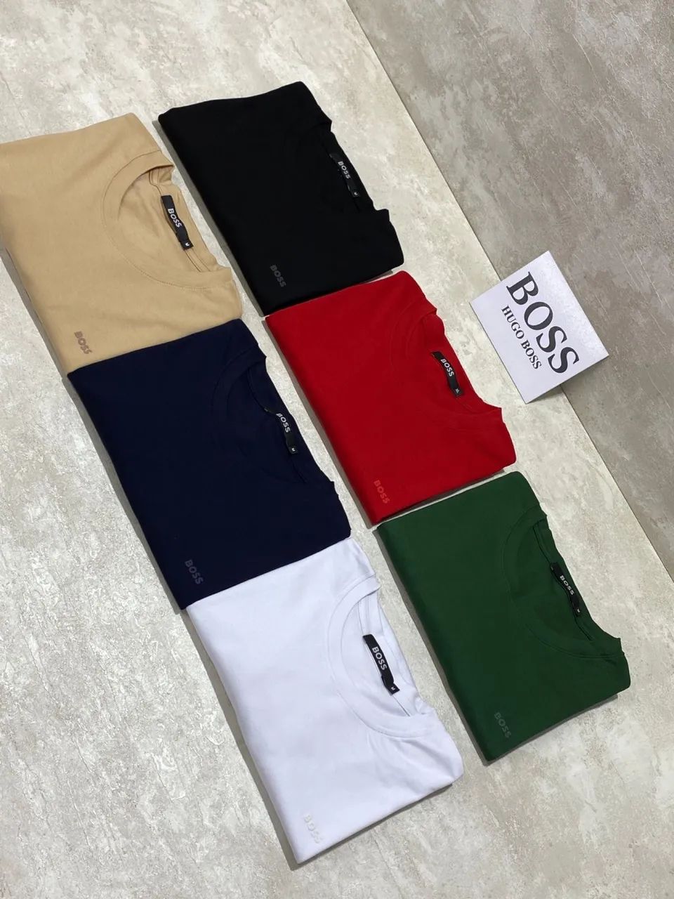 Camiseta Hugo Boss Importada - Gola Redonda