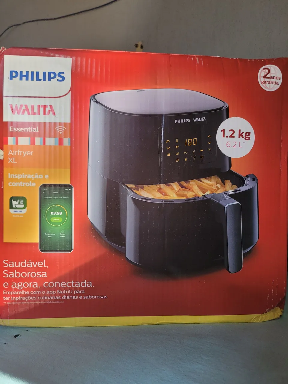 Airfryer Philips Walita Essential XL 6.2L C/Alexa Lacrada air fryer