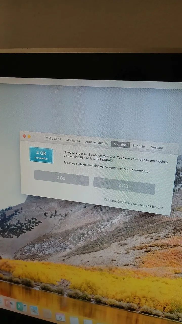 iMac 20" (2008) - Funcionando Perfeitamente + Teclado e Mouse - Foto 3